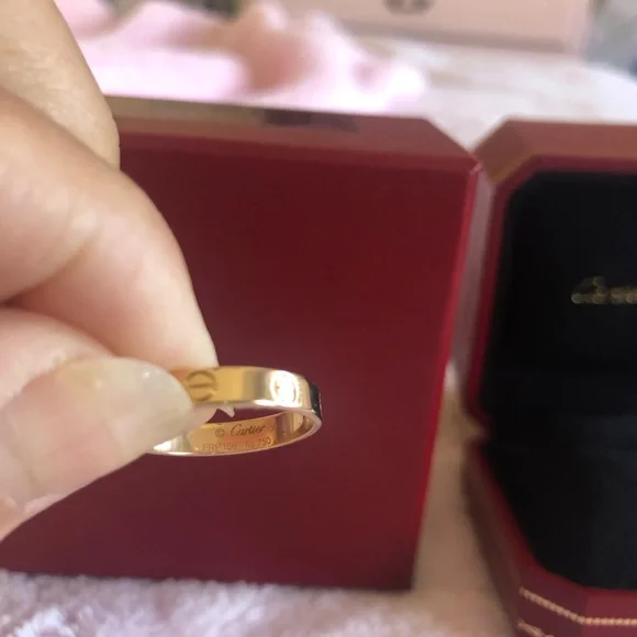 SOLD! Cartier 18K Yellow gold Love Ring! 59! Price is firm please! - Picture 4 of 8